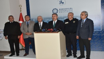 Vali Elban, yaralı polisleri hastanede ziyaret etti
