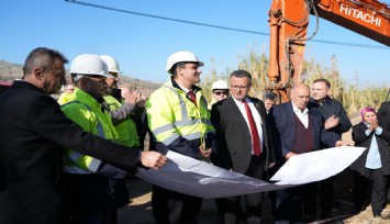 Alaşehir'in su sorununu çözecek 200 milyon TL'lik proje