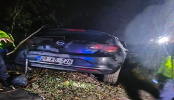 Aydın'da feci kaza: 1 ölü 2 yaralı