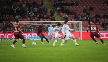 Beşiktaş, Hatayspor'la yenişemedi: 1-1