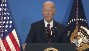 Biden'e talihsiz kaza: Prompter bozulunca ilginç tepki verdi