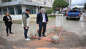 Bornova'da olası elektrik faciasının önüne geçildi