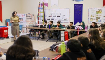 Buca'da çocuklara iklim değişikliği eğitimi