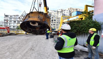 Buca Metrosu'ndaki çalışmalar son gaz devam ediyor: Dev köstebeğin parçaları taşınacak o güzargahlarda değişiklik