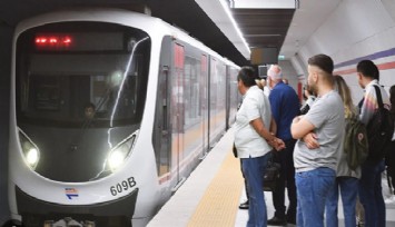 Büyükşehir açıkladı: İzmir Metro'da Narlıdere'ye giden tren seferleri 8 dakikaya düşüyor