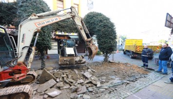 Çarşıda değişim zamanı: Efes Selçuk’ta doğal gaz ve altyapı çalışmaları başladı