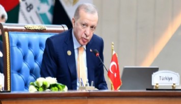 Cumhurbaşkanı Erdoğan: 'İslam ülkeleri olarak İsrail'e karşı atılabilecek adımlara öncülük etmeliyiz