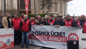 DİSK'ten asgari ücret tepkisi: Genel grev çağrısı yaptılar
