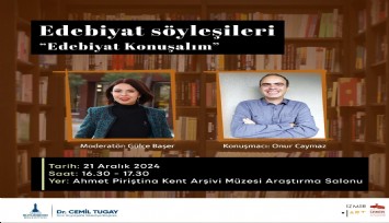 Edebiyat Söyleşileri’nde yılın son konuğu Onur Caymaz