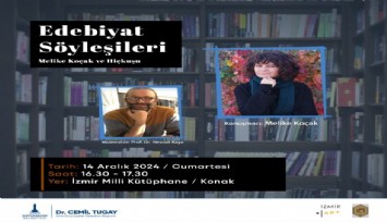 Edebiyat Söyleşileri’nin konuğu Melike Koçak