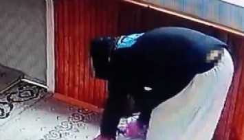 Gece camiye giren adam kadın kılığına girerek hırsızlık yaptı