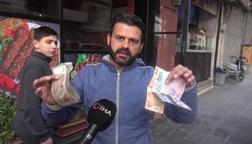 Halep'te Suriye lirası yerine Türk lirası kullanılmaya başladı