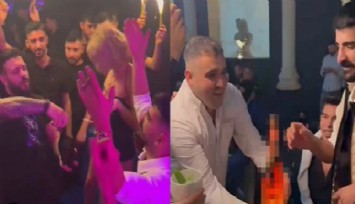 İzmir'de yaşayan SMA hastası bebeğin babasından şok görüntüler: Gece kulubünde alem yaptı