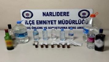 İzmir’de yeni yıl öncesi kaçak alkol operasyonu