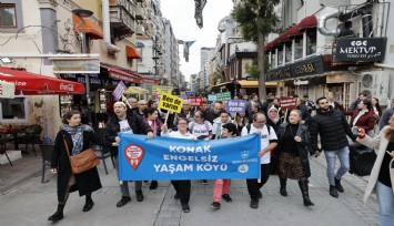 Konak’tan Engelliler Günü’nde farkındalık yürüyüşü