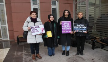 Manisa'da pizzacıda çalışan bir kadını öldüren birini de yaralayan sanık hakim karşısında
