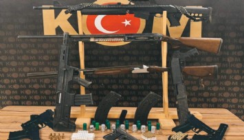 Manisa ve Bursa'da silah tacirlerine eş zamanlı operasyon: 5 şüpheli şahıs tutuklandı