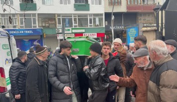 Milli judocu Emre Yazgan’ın cenazesinde acı kare: İkizi tabutunun başından ayrılmadı