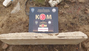 Ödemiş'te tarihi eser operasyonu: 3 kişiye gözaltı