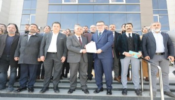 Cumhur İttifakı adayı Hamza Dağ'ın adaylık başvurusu yapıldı