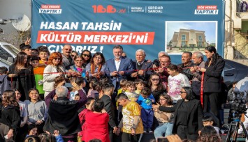 ‘Hasan Tahsin Kültür Merkezi’ görkemli törenle açıldı