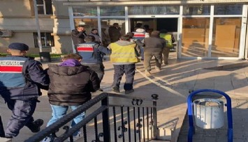 Hızlı tren şantiyesinden demir çalan şüpheliler yakalandı