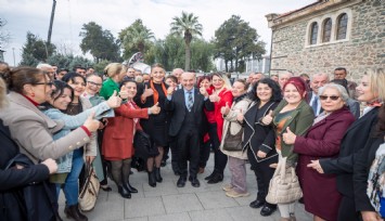 Muhtarlardan Başkan Soyer’e teşekkür:Bilin ki İzmir’de bin 293 kardeşiniz var