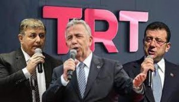 TRT İmamoğlu, Yavaş ve Tugay'a 1 dakika bile yer vermedi