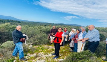 Urla’da Jeotermal bahanesiyle en güzel kıyı şeridinde arazi kapatılmasına yöre halkından tepki