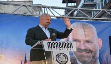 Başkan Pehlivan: Menemen’i baştan başa yeniledik