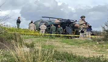 Çiğli’den kalkan askeri helikopter Urla'da düştü: 1 personel yaralandı