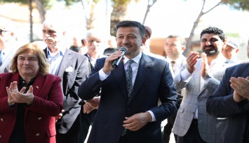 Hamza Dağ: ''Arıtma tesisi, tarımsal sulamada kullanılacak''