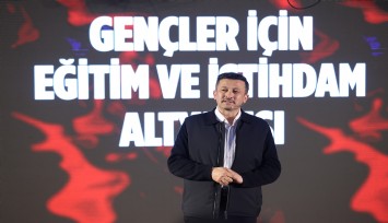 Hamza Dağ gençlerle buluştu