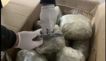 İzmir'de 26 kilogramın üzerinde esrar ele geçirildi