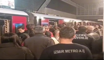İzmir Metro'da gerginlik dolu anlar: Makinisti dövmeye kalkıştılar, metro kapılarını tekmelediler