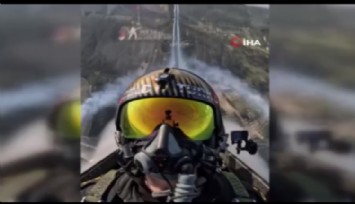 SOLOTÜRK Çanakkale Şehitlerini selamladı