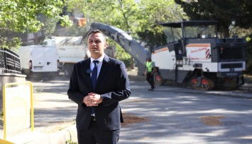 Başkan Eşki, haftaya asfalt çalışmasıyla başladı