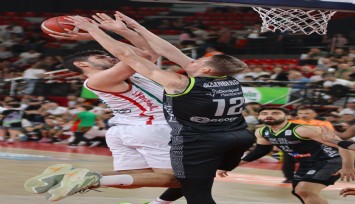 Basketbol Süper Ligi: P. Karşıyaka: 97 - Merkezefendi Basketbol: 73