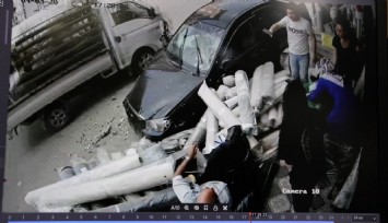Buca’da yürekleri ağza getiren kaza