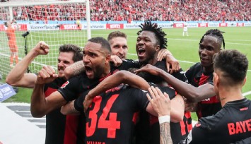 Bundesliga’da Bayer Leverkusen tarihinde ilk kez şampiyon