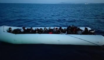 Çeşme'de düzensiz göçmen hareketliliği: 34 göçmen yakalandı