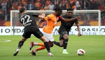 Galatasaray tek golle kazandı