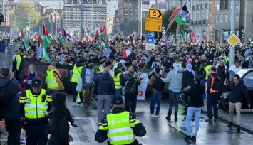 Amsterdam Üniversitesi'ndeki Filistin gösterisine müdahale: 125 gözaltı
