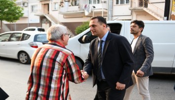 Başkan Eşki sabah mesaisinde
