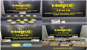 İzmir'de zehir tacirlerine operasyon: 11 kişiden 8'i tutuklandı