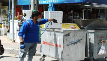 Karşıyaka’da haşerelere karşı ilaçlama seferberliği