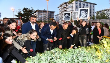 Üç fidan Çiğli’de anıldı
