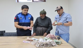 Elazığ’da dilencinin bir günlük kazancı dudak uçuklattı