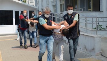 Sahilde terör halayı çeken 10 şüpheli tutuklandı