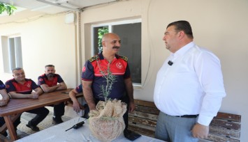 Başkan Yetişkin’den İtfaiye Haftası’nda anlamlı ziyaret